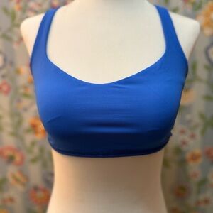 Lululemon Athletica Electric Blue Free To Be Sports Bra 8